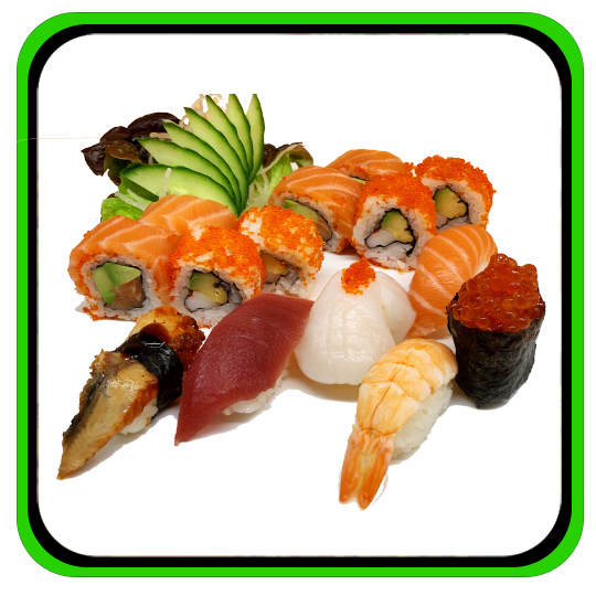 108. Sushi Mix Teller Spezial 2
